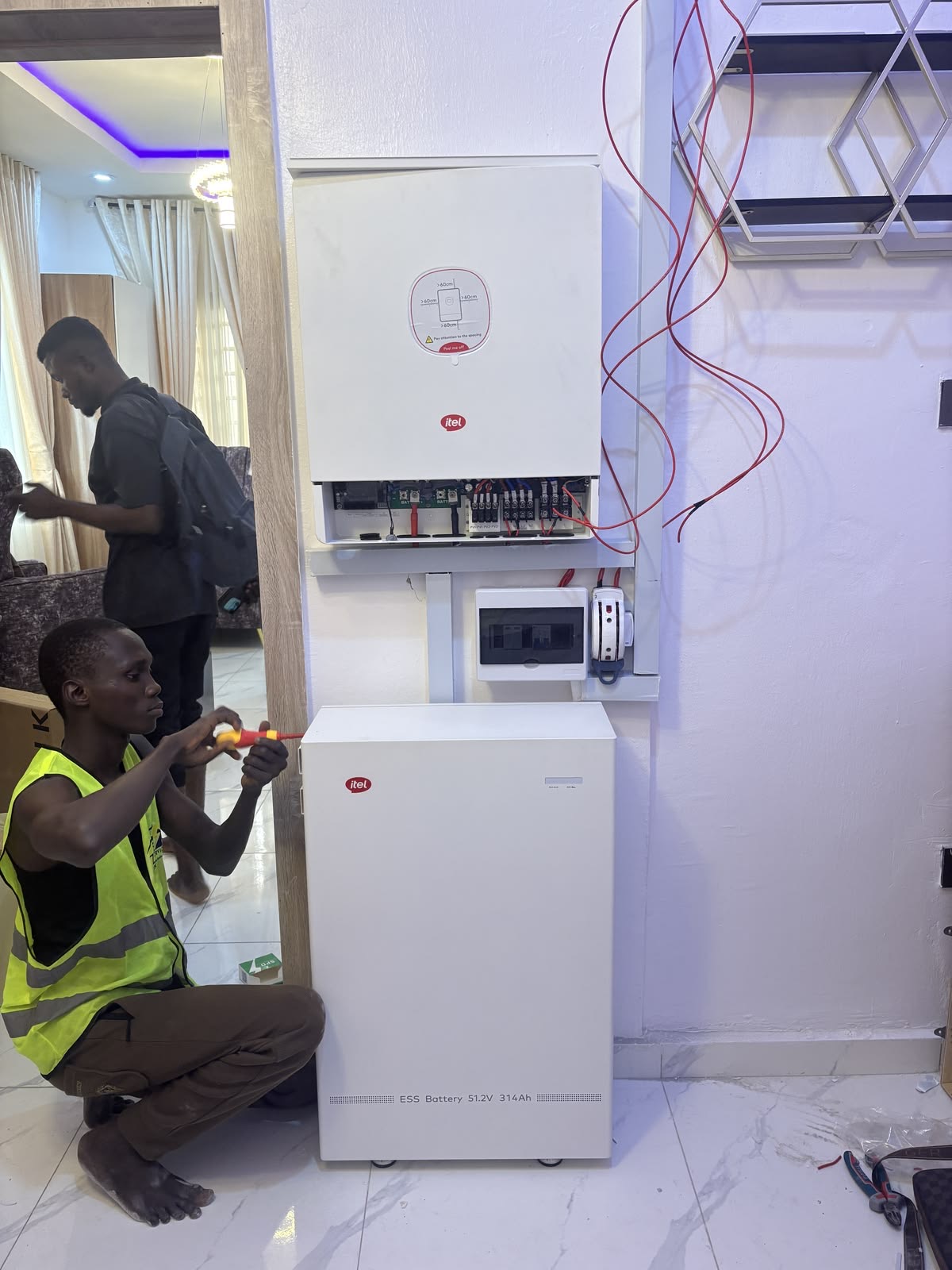 Home energy installation